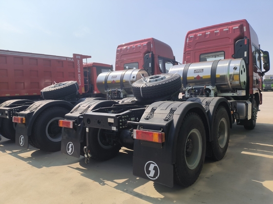 Zf Steering Shacman 6X4 10 ruote 30t camion trattore con 400L petrolio di alluminio cisterna per l'Africa