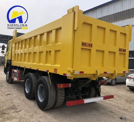 Rhd LHD 6X4 Sinotruk HOWO Dump Truck con sedili≤5 e sistema di sterzo Zf8118