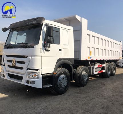 25-30 tonnellate Capacità utilizzata HOWO 8X4 Dump Truck con dimensione del secchio 5600X2300X1500