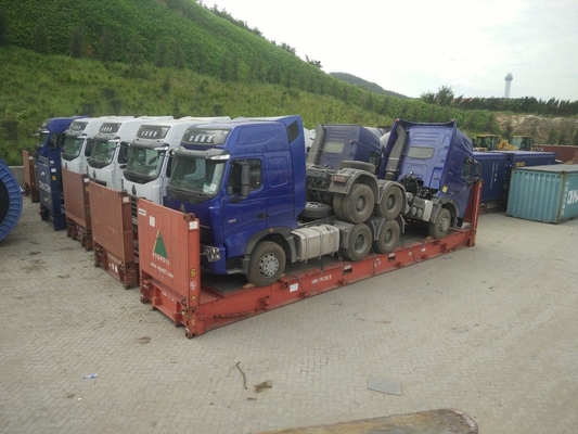 Asse anteriore 9 tonnellate Sinotruk HOWO 10 ruote usate 6*4 Trailer Head Tractor Truck vendita