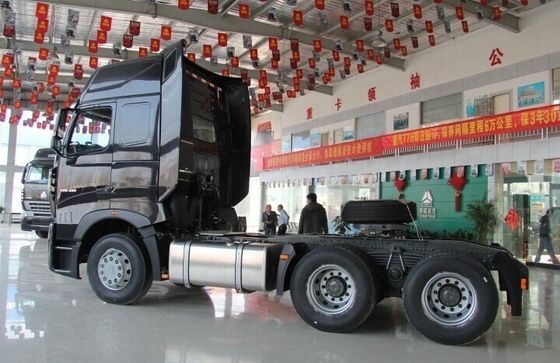 6×4 trasmissione manuale Sinotruk HOWO T7h Usato Trailer Head Prime Mover