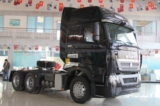 6×4 trasmissione manuale Sinotruk HOWO T7h Usato Trailer Head Prime Mover