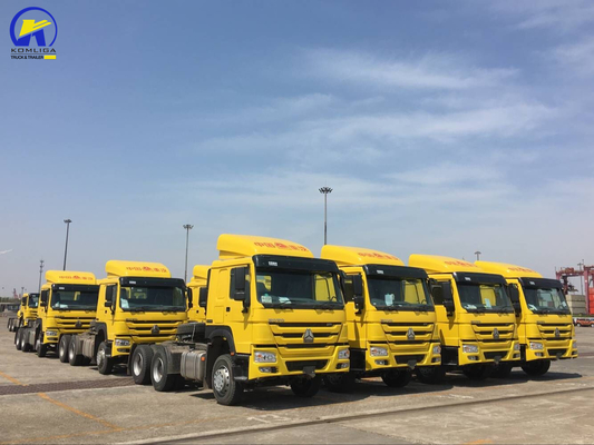 Capo rimorchio per trattori HOWO 6*4 utilizzato con capacità di carico da 21 a 30 t e asse anteriore da 9 t