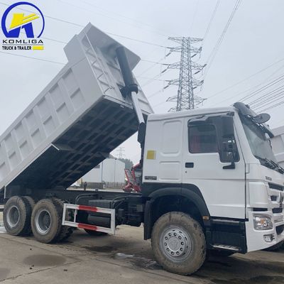 Camionetto di scarico usato Sinotruk HOWO 6X4 con 10 ruote e capacità di carico da 21 a 30 t