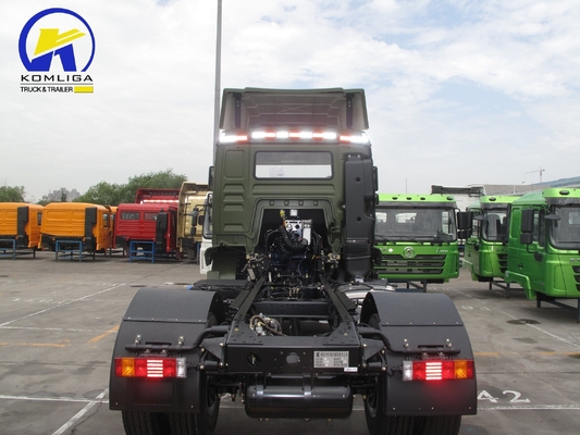 Shacman Trailer Truck 4X2 6X4 Heavy Duty Tractor Truck Personalizzazione con pneumatici 12r22.5