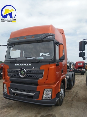 Capo rimorchio di seconda mano Shacman 420HP 6X4 6*4 10 ruote Trattorino Sx4255jv324