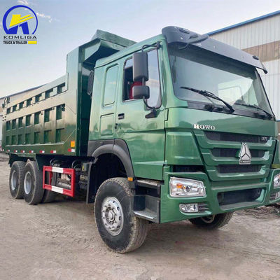 Sinotruck usato HOWO Dump Truck 6X4 20-30 tonnellate Camionetti a gomma Euro 2 Potenza 351-450 CV