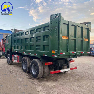 Sinotruck usato HOWO Dump Truck 6X4 20-30 tonnellate Camionetti a gomma Euro 2 Potenza 351-450 CV