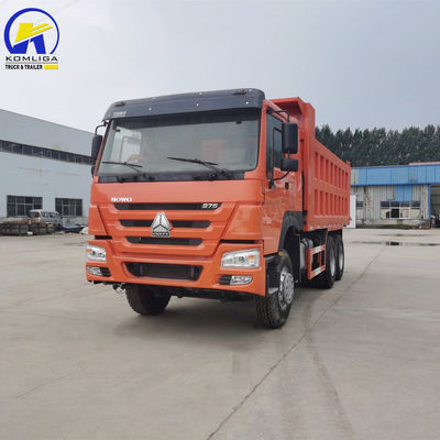 Usato Sinotruk HOWO 375HP 6X4 Rhd camion da scarico per il mercato africano in buone condizioni