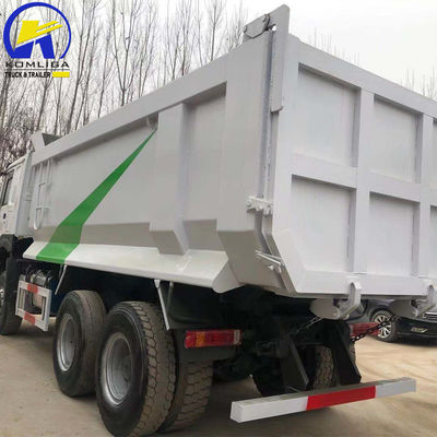 Camionetto di scarico con motore Wd615 a forma di U. Usato Sinotruk HOWO 375HP47.D12.42