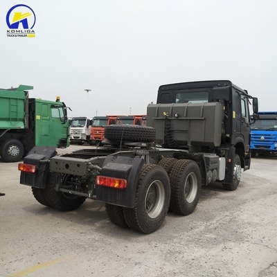 Euro 2 Emissioni 420 HP Sinotruk HOWO Usato camion trattore per motore primario pesante