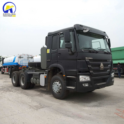 Euro 2 Emissioni 420 HP Sinotruk HOWO Usato camion trattore per motore primario pesante
