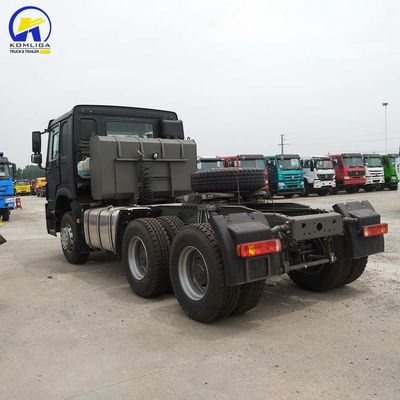 Euro 2 Emissioni 420 HP Sinotruk HOWO Usato camion trattore per motore primario pesante
