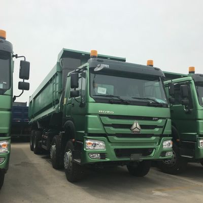 Cisterna di carburante da 300L personalizzazione 12 ruote e usato HOWO 8X4 Dump Truck con sollevamento anteriore
