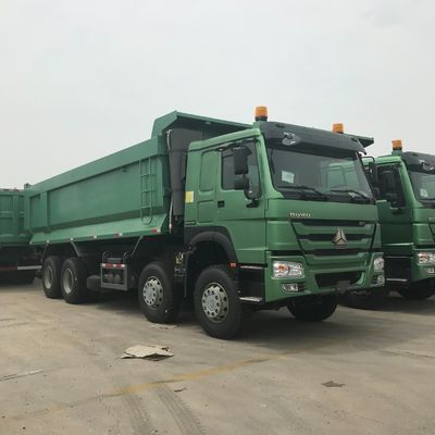 Cisterna di carburante da 300L personalizzazione 12 ruote e usato HOWO 8X4 Dump Truck con sollevamento anteriore