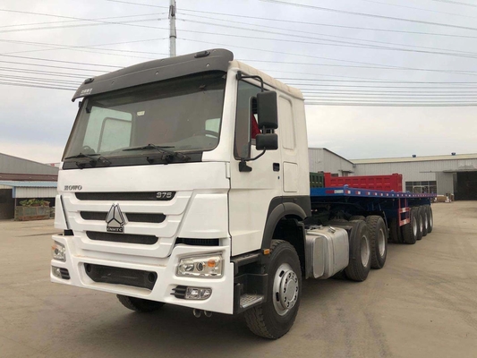 Sinotruk HOWO 371HP 6X4 10 ruota semirimorchio testa di carico serbatoio di scarico tiratore rimorchio trattore camion
