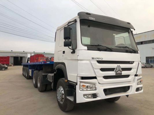 Sinotruk HOWO 371HP 6X4 10 ruota semirimorchio testa di carico serbatoio di scarico tiratore rimorchio trattore camion