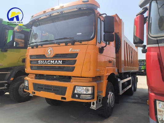 Usato Shacman 6X4 10 ruote tipper/Dump Truck con pneumatici radiali e asse posteriore Hc16