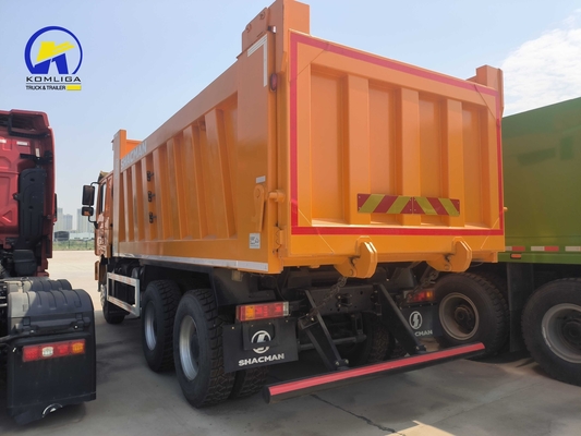 Usato Shacman 6X4 10 ruote tipper/Dump Truck con pneumatici radiali e asse posteriore Hc16