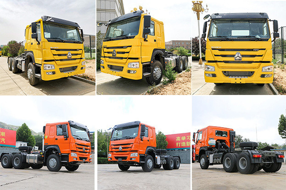 16 tonnellate asse posteriore Sinotruk HOWO 6X4 trattore camion container rimorchio scarico camion scheletrico