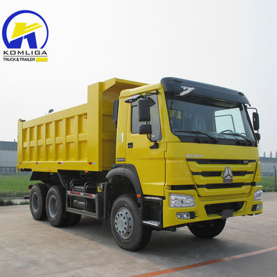 6X4 stile di sollevamento anteriore 30 tonnellate Sinotruck HOWO Dump Truck con basso consumo di carburante