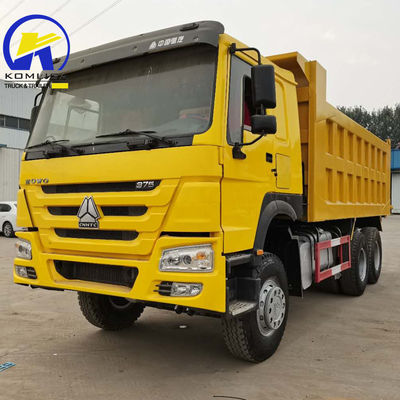 Usato 6X4 Grade a 371HP 375HP Sinotruck HOWO Tipper Dump Truck con design di pneumatici radiali