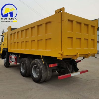 Usato 6X4 Grade a 371HP 375HP Sinotruck HOWO Tipper Dump Truck con design di pneumatici radiali