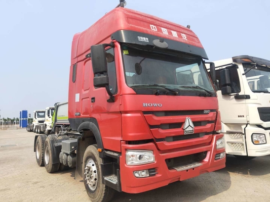 Sinotruk HOWO 6*4 Used Trailer Head Tractor Truck Capacità di carico 21-30t Potenza 420 CV