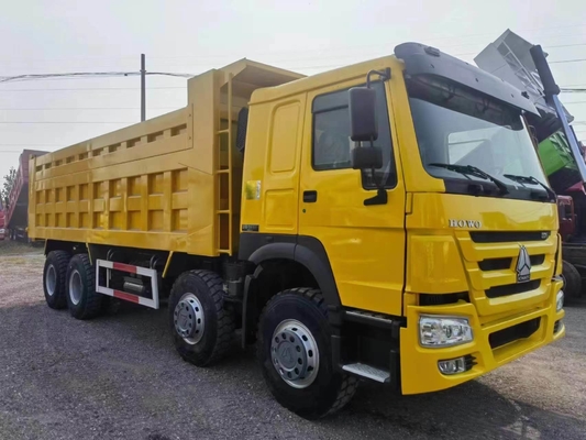 Sinotruk Heavy Duty 12 ruote 8X4 HOWO Dump Truck Tipper Truck per LHD/Rhd ruota motrice