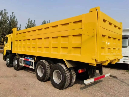 Sinotruk Heavy Duty 12 ruote 8X4 HOWO Dump Truck Tipper Truck per LHD/Rhd ruota motrice