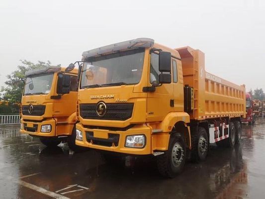 Shacman 8X4 Dump Truck Heavy Tipper Truck con trasmissione Hw19710 e 2 serie di asse posteriore