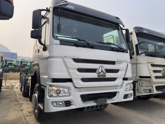 Sinotruk HOWO 6X4 Traktor Tipper Truck con 10 ruote e 3,08 velocità al massimo