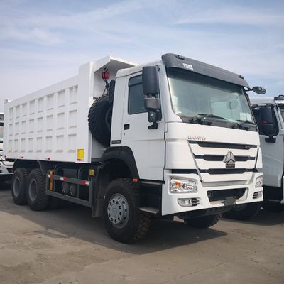 6X4 Sinotruk HOWO Dump Truck Tipper Truck Ventral Tipper Sedile di sollevamento idraulico ≤5