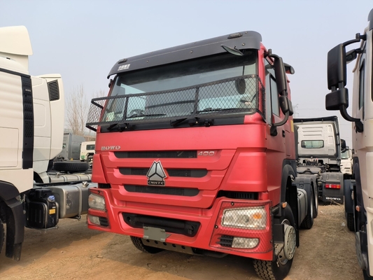 Usato Sinotruk HOWO trattore, rimorchio, motore 6X4 D12.42-20 Rapporto velocità motore 3.7