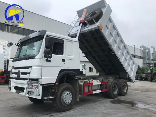 Giallo Sinotruk LHD/Rhd 10 ruote HOWO 6X4 Camionetto a ribaltatore Camionetto di scarico per l'industria mineraria