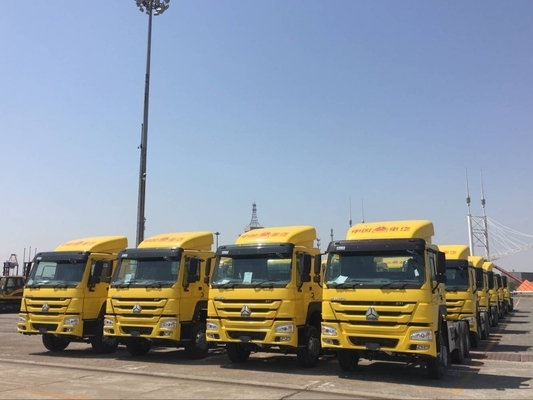Hf9 Asse anteriore Sinotruk HOWO 6X4 Camione rimorchiatore Camione trattore usato con asse posteriore da 16 tonnellate
