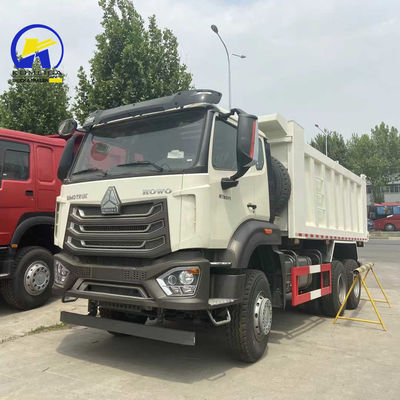 Sinotruk Hohan 6X4 371HP/375HP 20cbm Hyva Hoist Dump Truck con cisterna da 300L