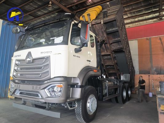 Sinotruk Hohan 6X4 371HP/375HP 20cbm Hyva Hoist Dump Truck con cisterna da 300L