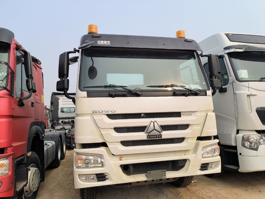 Guida Sinotruk HOWO 10 ruote Mini camion trattore Usato testa del rimorchio per carichi pesanti