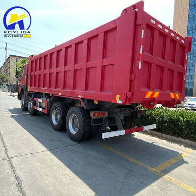 / Usato 8X4 12 Ruote Sinotruk HOWO Topping Truck DOT Certificato e richiesta personalizzata