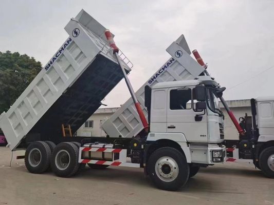 Shacman 6X4 camion a ribaltatore con sollevamento frontale e 20cbm dimensione del secchio 5600X2300X1500