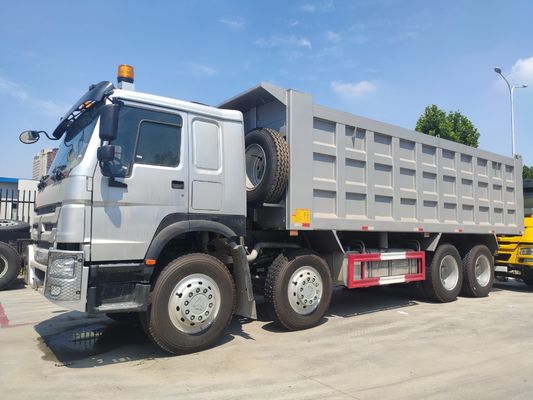 Buone condizioni di seconda mano HOWO 8X4 12 ruote Dump Tipper Truck con certificazione DOT