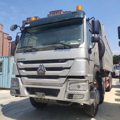 Buone condizioni di seconda mano HOWO 8X4 12 ruote Dump Tipper Truck con certificazione DOT