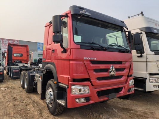 Sinotruk di seconda mano HOWO 6X4 Trailer Truck Head Mini Used Tractor Truck a prezzi accessibili