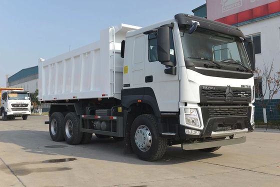 Asse posteriore 2 set HOWO 6X4 10 ruote autocarro a ribaltatore con sollevamento anteriore e cabina a letto