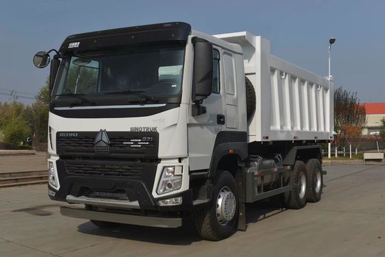 Asse posteriore 2 set HOWO 6X4 10 ruote autocarro a ribaltatore con sollevamento anteriore e cabina a letto