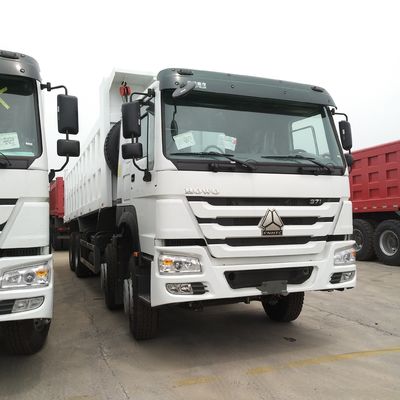 Hw76 Cab Sinotruk HOWO 8X4 12 ruote autocarro a ribaltatore con sollevamento anteriore 5600X2300X1500 20cbm