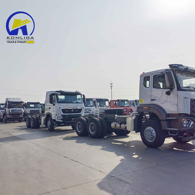 50 /90 Base di trazione facoltativa Sinotruk Usato Testa del rimorchio di rimorchio HOWO 6X4 Camion-trattore