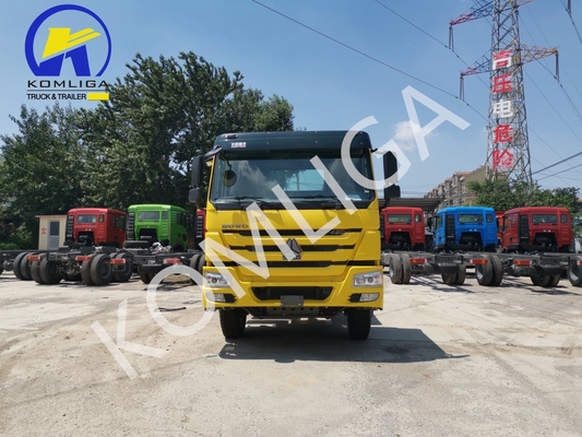 Euro 2 Camionetto a rimorchio di carico Capo di trasloco manuale utilizzato Sinotruk HOWO