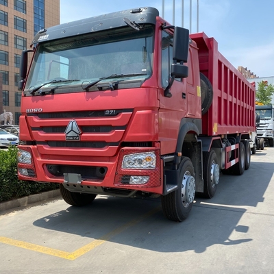 Sinitruk HOWO Heavy Duty 8X4 Tipper Truck 351-450hp Potenza di cavallo Una cabina con aria condizionata